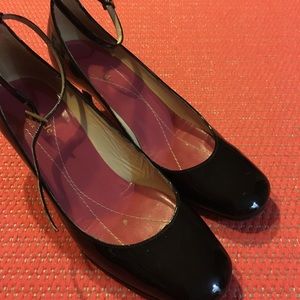 Kate spade ankle strap kitten heels